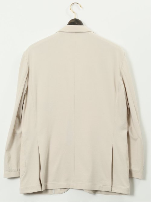 【大きいサイズ】グランバック/GRAND-BACK ストレッチウォッシャブル サーフニット 2ボタンジャケット