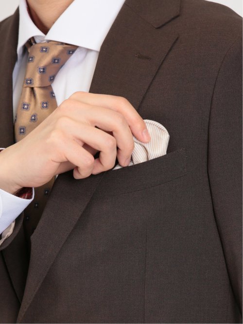 ウールライク ストレッチ スリムフィット 2ボタンジャケット(セットアップ可能)