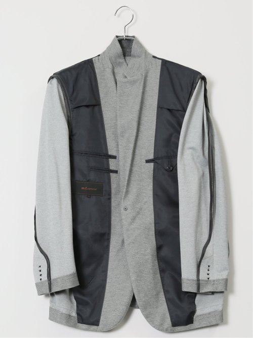 ストレッチ レギュラーフィット 2ボタンジャケット カルゼ(セットアップ可能)