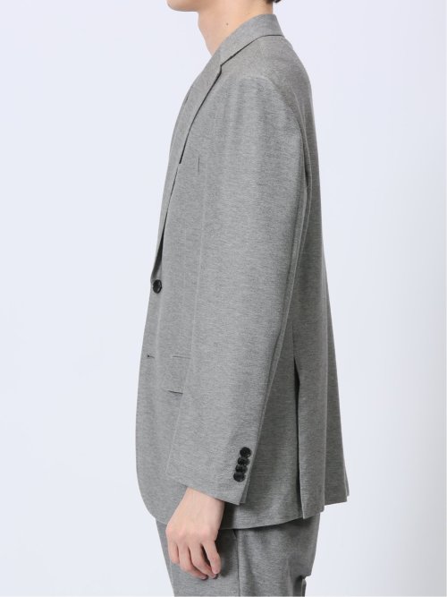 ストレッチ レギュラーフィット 2ボタンジャケット カルゼ(セットアップ可能)