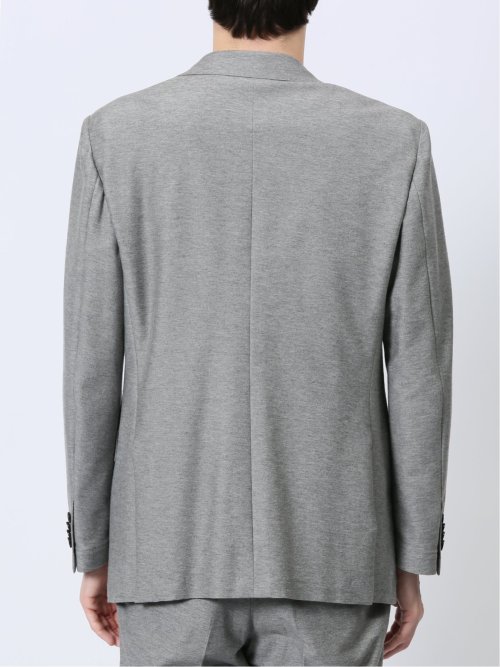 ストレッチ レギュラーフィット 2ボタンジャケット カルゼ(セットアップ可能)