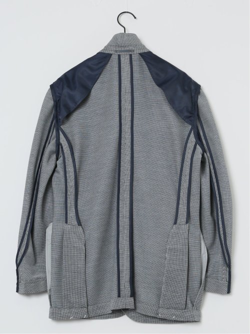 Super100'S ウール混 レギュラーフィット 2ボタンジャケット グレー