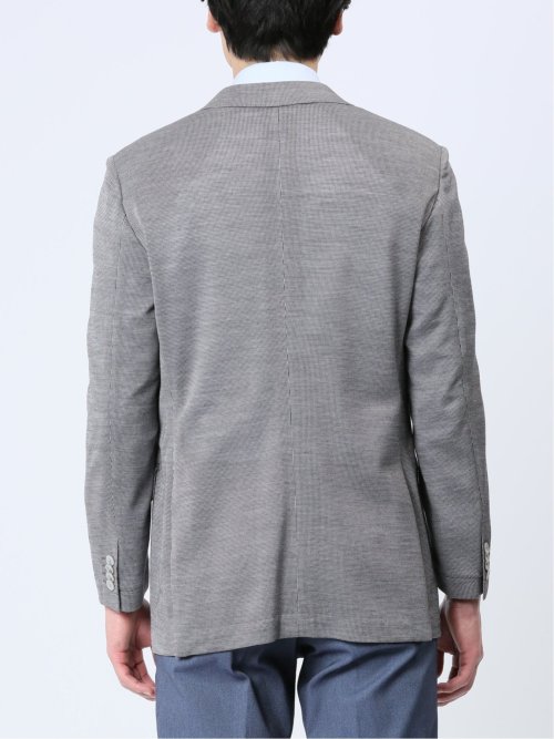 Super100'S ウール混 レギュラーフィット 2ボタンジャケット グレー