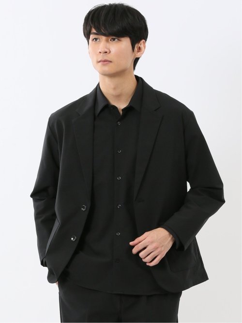 225】新品 アナイ リネンボリュームスリーブジャケット 濃紺 34 B 225