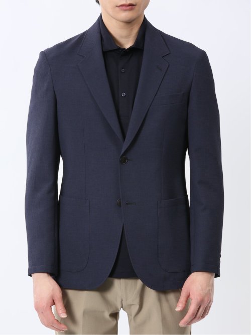 WEB限定】軽量ウォッシャブル エアークール 2ボタンジャケット(S 75紺