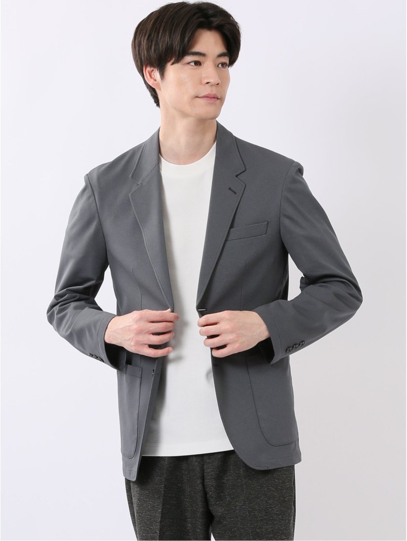WEB限定 ジャケット メンズ ビジネス 軽量 ストレッチ ウォッシャブル 