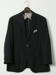 【大きいサイズ】ジーステージ/G-stage ブロックサッカー 2ボタン ジャケット(セットアップ可能)