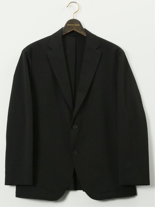 【大きいサイズ】ジーステージ/G-stage 軽量 ストレッチ ウォッシャブル 2ボタンジャケット(セットアップ可能)