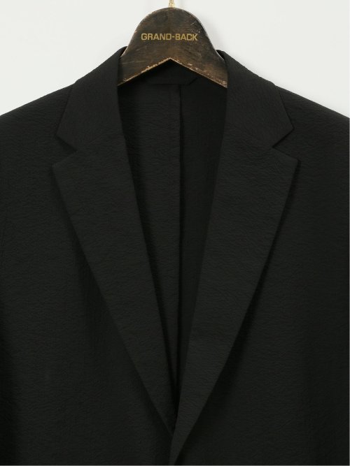 【大きいサイズ】ジーステージ/G-stage 軽量 ストレッチ ウォッシャブル 2ボタンジャケット(セットアップ可能)