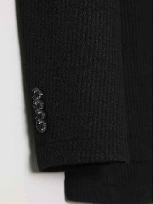 【大きいサイズ】ジーステージ/G-stage ウール混ジャージ 2ボタンジャケット(セットアップ可能)