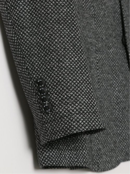 【大きいサイズ】ジーステージ/G-stage ウール混ジャージ 2ボタンジャケット(セットアップ可能)