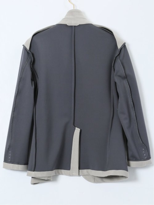 【大きいサイズ】ジーステージ/G-stage ストレッチコール 2ボタンジャケット(セットアップ可能)