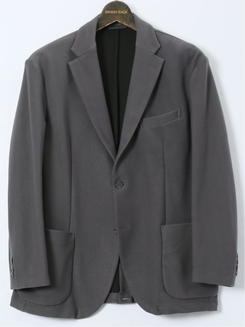 【大きいサイズ】ジーステージ/G-stage ストレッチコール 2ボタンジャケット(セットアップ可能)