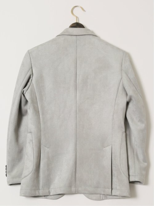 【大きいサイズ】ジーステージ/G-stage ストレッチ 起毛 2ボタンジャケット