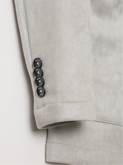 【大きいサイズ】ジーステージ/G-stage ストレッチ 起毛 2ボタンジャケット