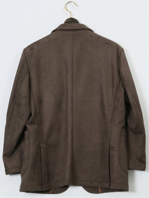 【大きいサイズ】ジーステージ/G-stage ストレッチ 起毛 2ボタンジャケット