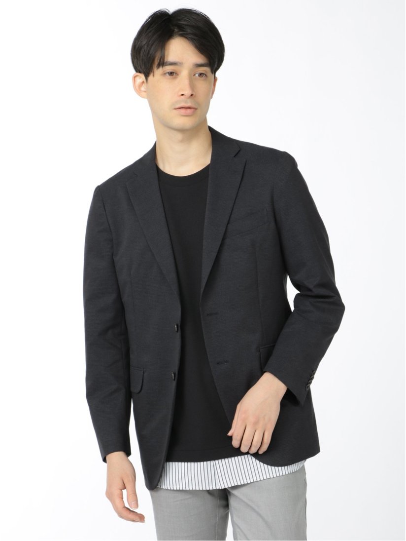 ダブルジャケット サマー クールドッツ ドットエアー LARDINI BEAMS 