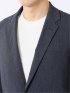 ジャケット メンズ ビジネス セットアップ可能 ストレッチ ウォッシャブル スリム 2ボタン テーラード 紺
