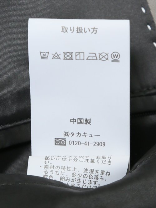 クロスストレッチ スリムフィット 2ボタンジャケット ライトグレー(セットアップ可能)