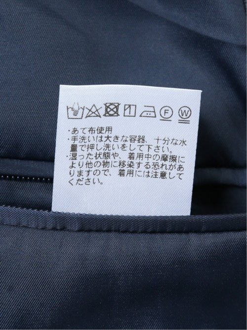 軽量 スリムフィット 2ボタンジャケット ウィンドペン紺(セットアップ可能)