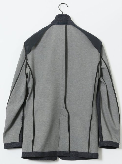 TechMove スリムフィット 2ボタンジャケット カルゼ紺(セットアップ可能)