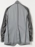 ストレッチポンチ スリムフィット 2ボタンジャケット ライトグレー(セットアップ可能)