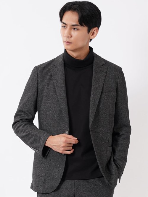ジャケット メンズ ビジネス セットアップ可能 ストレッチ