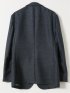 TechLinen スリムフィット 2ボタン ジャケット 紺(セットアップ可能)