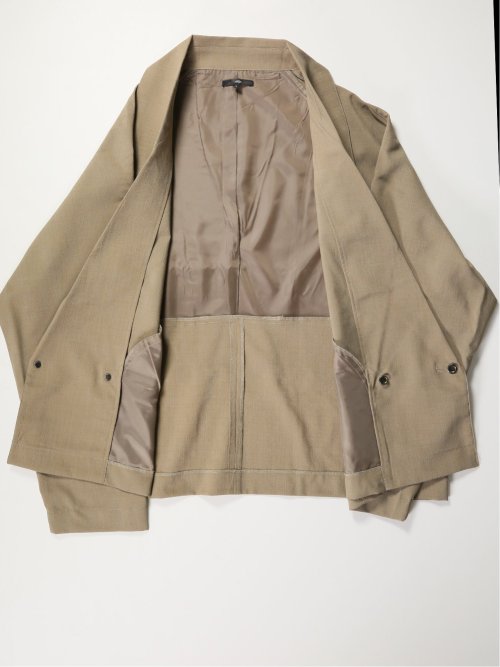 BIGラぺル ルーズ ダブルジャケット
