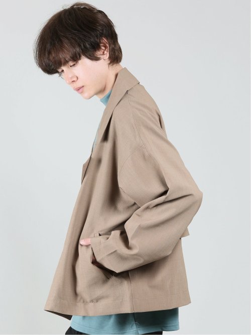 BIGラぺル ルーズ ダブルジャケット