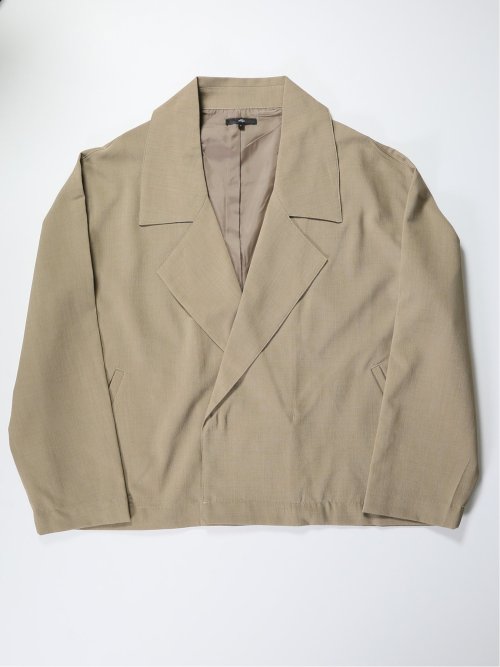 BIGラぺル ルーズ ダブルジャケット