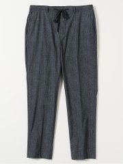 接触冷感 ストレッチ ウォッシャブル プリント スリムフィット ノータック パンツ(セットアップ可能)