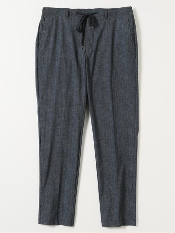 接触冷感 ストレッチ ウォッシャブル プリント スリムフィット ノータック パンツ(セットアップ可能)