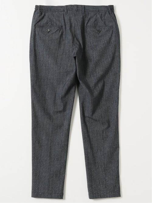 接触冷感 ストレッチ ウォッシャブル プリント スリムフィット ノータック パンツ(セットアップ可能)