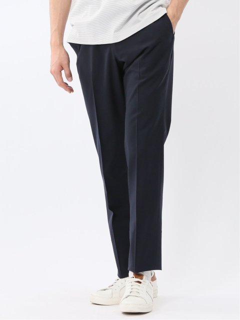 ストレッチウォッシャブル ウール混 スリムフィット ノータックスラックス(セットアップ可能)