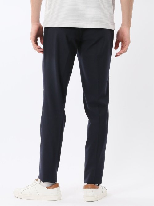 ストレッチウォッシャブル ウール混 スリムフィット ノータックスラックス(セットアップ可能)