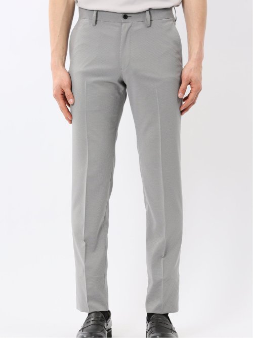 アバントドライ スリムフィット ノータック パンツ 千鳥(セットアップ可能)