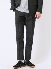 アバントドライ スリムフィット ノータック パンツ デニム調(セットアップ可能)