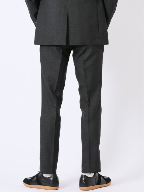 アバントドライ スリムフィット ノータック パンツ デニム調(セットアップ可能)