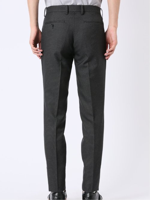 アバントドライ スリムフィット ノータック パンツ デニム調(セットアップ可能)