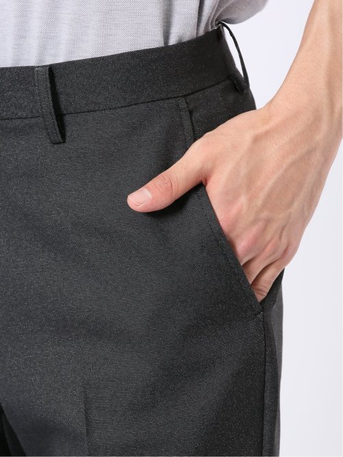 アバントドライ スリムフィット ノータック パンツ デニム調(セットアップ可能)