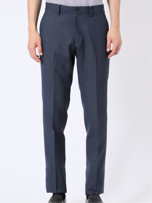 アバントドライ スリムフィット ノータック パンツ デニム調(セットアップ可能)