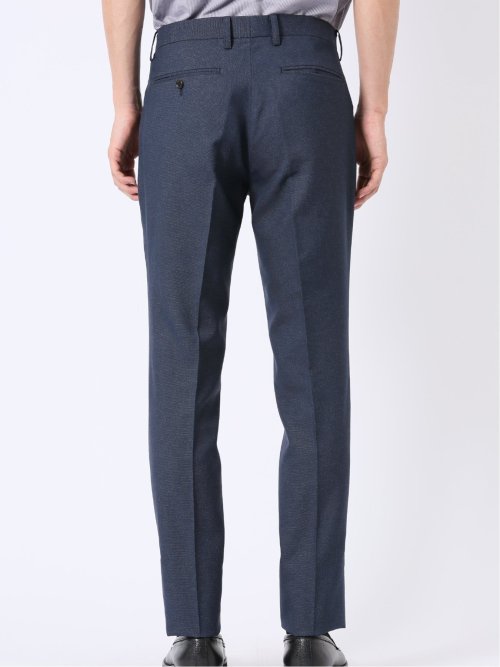 アバントドライ スリムフィット ノータック パンツ デニム調(セットアップ可能)