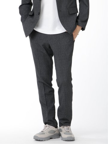 軽量 2WAYストレッチ スリムパンツ(セットアップ可能)