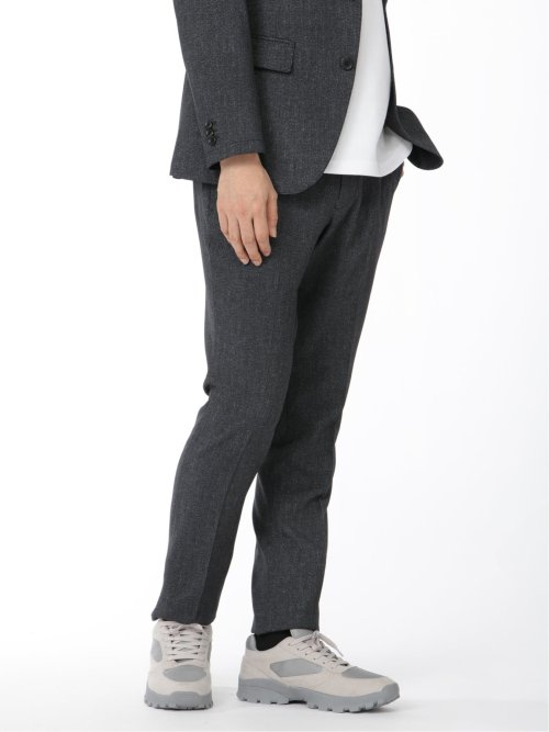 軽量 2WAYストレッチ スリムパンツ(セットアップ可能)