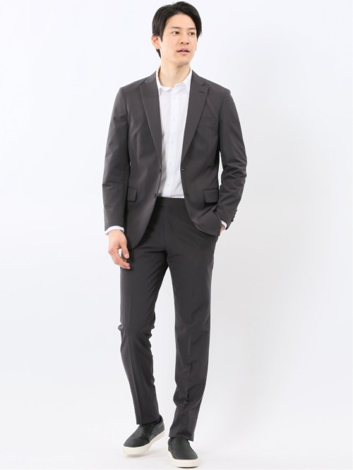 ストレッチ ドライタッチ スリムフィット ノータック パンツ(セットアップ可能)