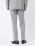 軽量 スリムフィット ノータックパンツ 千鳥シロ×クロ