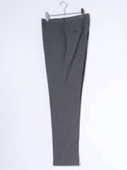 ストレッチウォッシャブル ウール混 レギュラーフィット ノータックスラックス グレー(セットアップ可能)