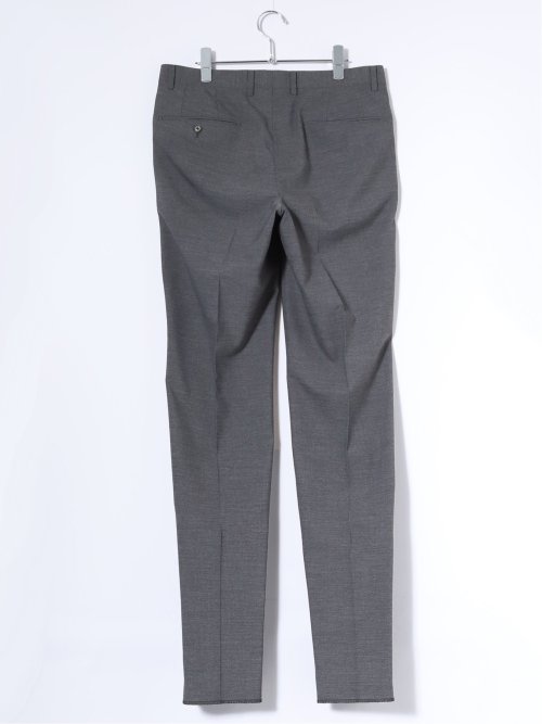 ストレッチウォッシャブル ウール混 レギュラーフィット ツータック