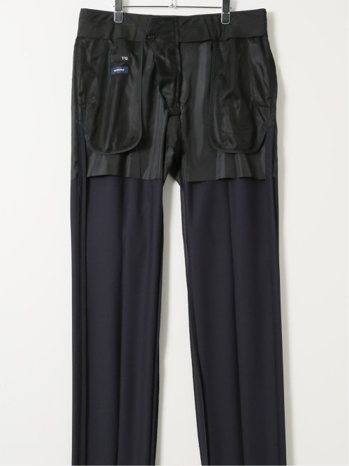 シワレス ストレッチ 吸水速乾 レギュラーフィット ノータック パンツ(セットアップ可能)